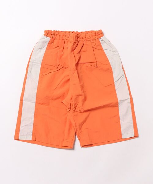 BREEZE（ブリーズ）の「ラインアクティブ ナイロンハーフパンツ_セットアップ可_ジュニア対応（その他パンツ・キッズ・ベージュ/オレンジ/ブラック/サックスブルー・90/100/120/130/140/150/80/110）」の4枚目の写真