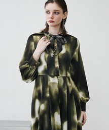 MONOe（モノエ）の「【写真映え◎】アート柄ロングワンピース（ワンピース）」