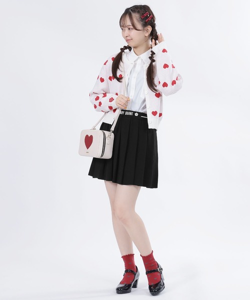 MARY QUANT（マリークワント）の「ハート ソックス（ソックス/靴下・レディース・ブラック/グレー/レッド・FREE）」の9枚目の写真