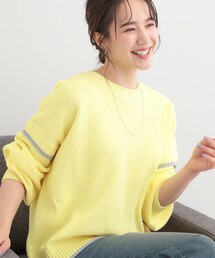 SHOO・LA・RUE | 【前後2WAY】配色パイピングニット(ニット/セーター)