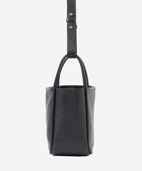 MACKINTOSH LONDON（マッキントッシュ ロンドン）の「Italian 2way leather bag（ショルダーバッグ・レディース・ブラウン/ブラック・FREE）」の3枚目の写真