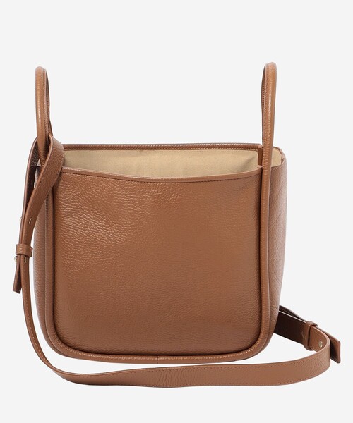 MACKINTOSH LONDON（マッキントッシュ ロンドン）の「Italian 2way leather bag（ショルダーバッグ・レディース・ブラウン/ブラック・FREE）」の9枚目の写真