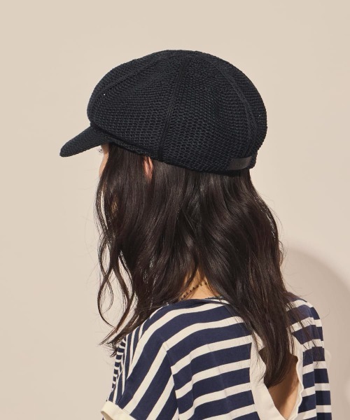 arth（アース）の「arth  Co Thermo 6panel Cas / アース（キャスケット・レディース・ブラック/ホワイト/ブラウン・M/57.5cm）」の18枚目の写真