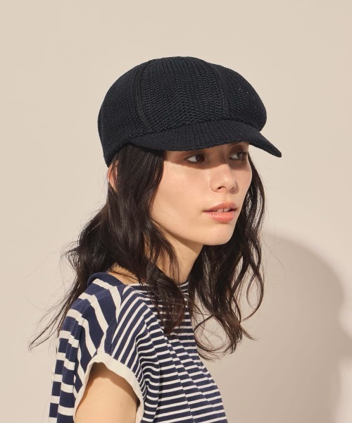 arth（アース）の「arth  Co Thermo 6panel Cas / アース（キャスケット・レディース・ブラック/ホワイト/ブラウン・M/57.5cm）」の17枚目の写真