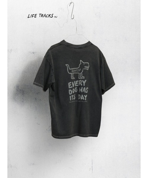 Nudie Jeans/ヌーディージーンズ Koffe Scratched Tracks / Tシャツ 