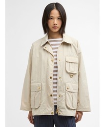 Barbour ベージュ コットンジャケット Barbour｜バブアーのジャケット/アウター（ベージュ系）通販 - ZOZOTOWN