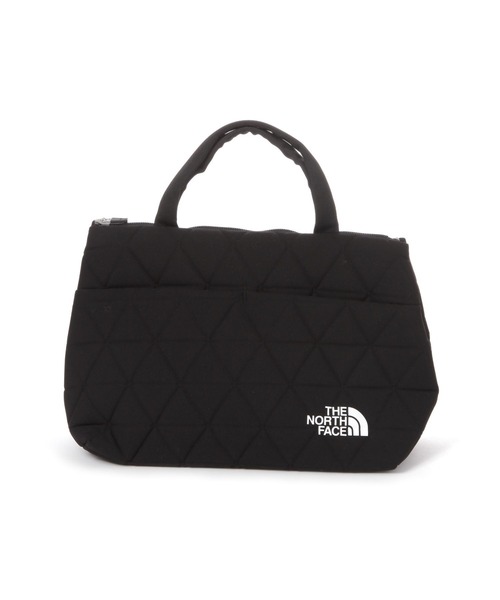 THE NORTH FACE(ザノースフェイス)の「【THE NORTH FACE(ザ・ノース・フェイス)】Geo face box(トートバッグ・レディース・ブラック/アイボリー/ピンク・FREE)」の2枚目の写真
