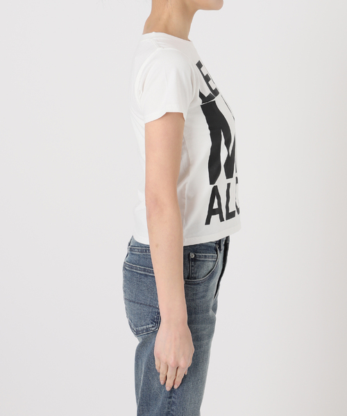 Oriens JOURNAL STANDARD（オリエンス ジャーナルスタンダード）の「《追加3》ビッグロゴプリント TEE（Tシャツ/カットソー・レディース・ブルー/ブラック/ホワイト・SMALL/MEDIUM）」の20枚目の写真