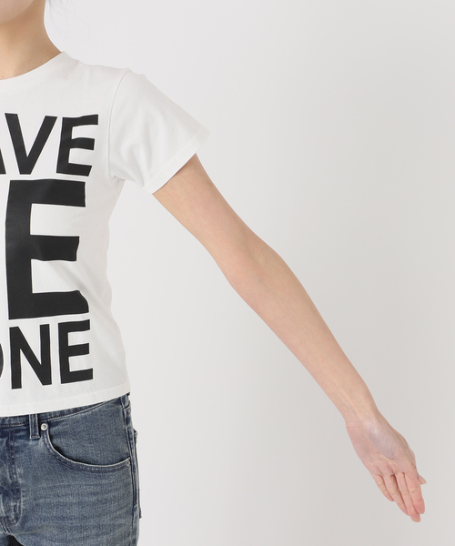 Oriens JOURNAL STANDARD（オリエンス ジャーナルスタンダード）の「《追加3》ビッグロゴプリント TEE（Tシャツ/カットソー・レディース・ブルー/ブラック/ホワイト・SMALL/MEDIUM）」の21枚目の写真