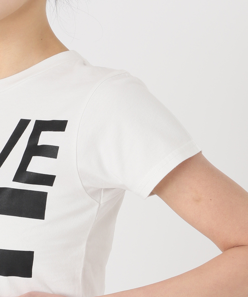Oriens JOURNAL STANDARD（オリエンス ジャーナルスタンダード）の「《追加3》ビッグロゴプリント TEE（Tシャツ/カットソー・レディース・ブルー/ブラック/ホワイト・SMALL/MEDIUM）」の22枚目の写真