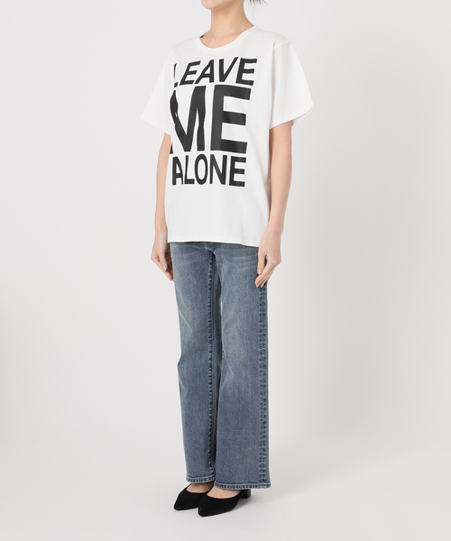 Oriens JOURNAL STANDARD（オリエンス ジャーナルスタンダード）の「《追加3》ビッグロゴプリント TEE（Tシャツ/カットソー・レディース・ブルー/ブラック/ホワイト・SMALL/MEDIUM）」の4枚目の写真