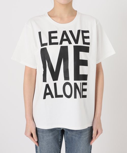 Oriens JOURNAL STANDARD（オリエンス ジャーナルスタンダード）の「《追加3》ビッグロゴプリント TEE（Tシャツ/カットソー・レディース・ブルー/ブラック/ホワイト・SMALL/MEDIUM）」の6枚目の写真