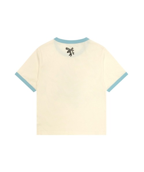 AAPE BY A BATHING APE(エーエイプバイアベイシングエイプ)の「AAPE MAIN TEE(Tシャツ/カットソー・レディース・グリーン系その他3/アイボリー・X-SMALL/XX-SMALL)」の3枚目の写真