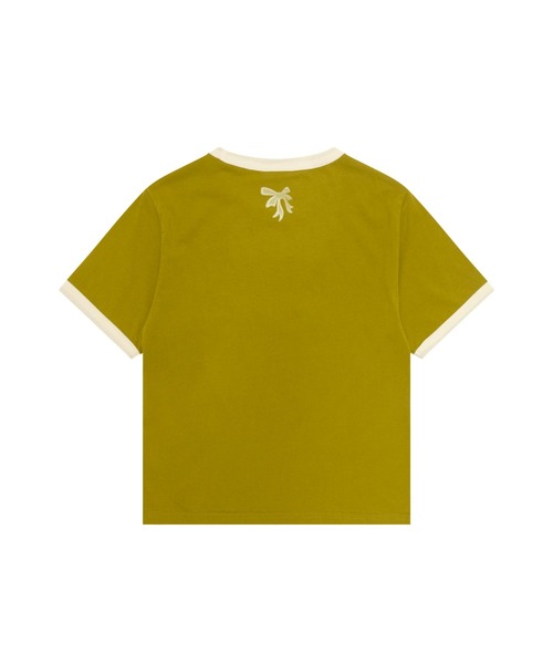 AAPE BY A BATHING APE(エーエイプバイアベイシングエイプ)の「AAPE MAIN TEE(Tシャツ/カットソー・レディース・グリーン系その他3/アイボリー・X-SMALL/XX-SMALL)」の6枚目の写真