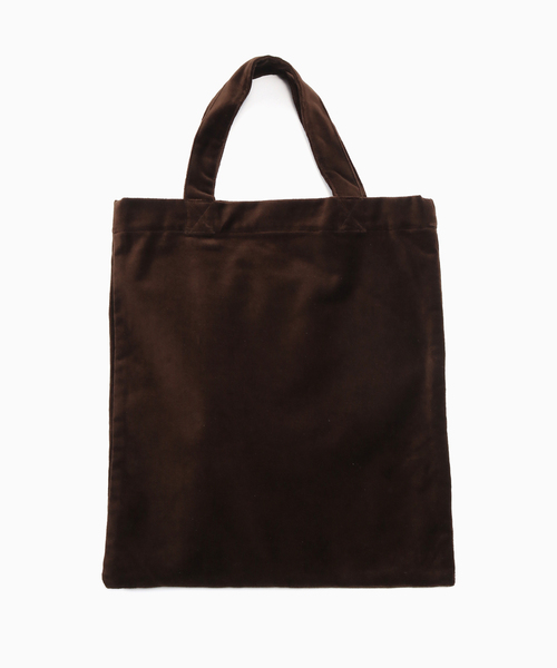 journal standard Furniture (ジャーナルスタンダードファニチャー)の「【R&D.M.Co/オールドマンズテイラー】OMT VELVET MINI TOTE トートバッグ(トートバッグ・レディース・マスタード/ブラウン・FREE)」の3枚目の写真