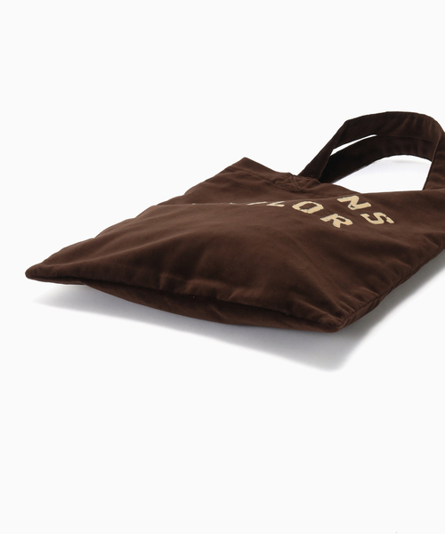 journal standard Furniture (ジャーナルスタンダードファニチャー)の「【R&D.M.Co/オールドマンズテイラー】OMT VELVET MINI TOTE トートバッグ(トートバッグ・レディース・マスタード/ブラウン・FREE)」の4枚目の写真