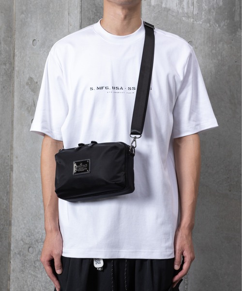ARCHIVER(アーカイバ)の「【62】【MAKAVELIC】MARK SHOULDER BAG & POUCH(ショルダーバッグ・メンズ・ブラック・FREE)」の6枚目の写真