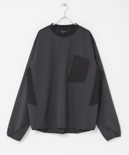EKAL(エカル)の「HIKE LONG-SLEEVE PULLOVER(シャツ/ブラウス・メンズ・ブラック/グレー系その他・X-LARGE/LARGE/MEDIUM)」の3枚目の写真