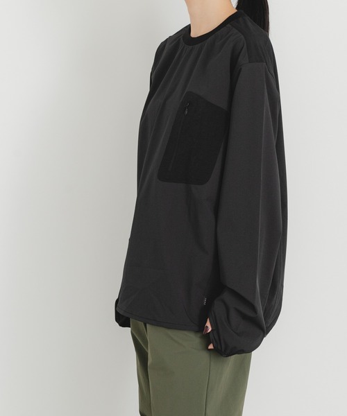EKAL(エカル)の「HIKE LONG-SLEEVE PULLOVER(シャツ/ブラウス・メンズ・ブラック/グレー系その他・X-LARGE/LARGE/MEDIUM)」の10枚目の写真
