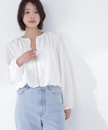 NATURAL BEAUTY BASIC（ナチュラルビューティーベーシック）の「◇シャーリングブルゾン（ブルゾン）」