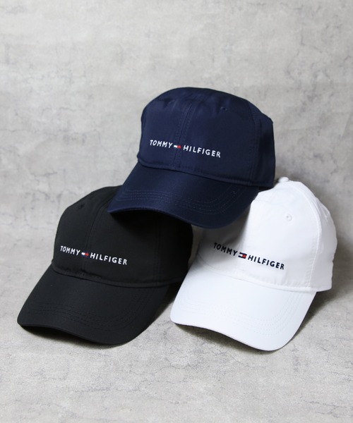 TOMMY HILFIGER(トミーヒルフィガー)の「TOMMY HILFIGER キャップ(キャップ・メンズ・ブラック/ホワイト/ネイビー・FREE)」の5枚目の写真
