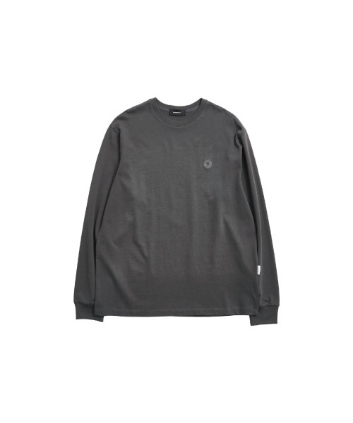 999HUMANITY(999ヒューマニティ)の「EVDロゴロングスリーブTシャツ(チャコール)(Tシャツ/カットソー・レディース・その他・1(S)/2(M)/3(L))」の1枚目の写真