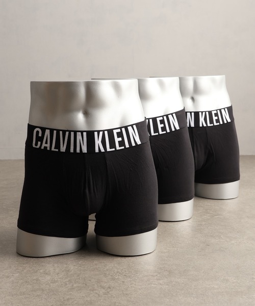 【Calvin Klein/カルバンクライン】ワンポイントロゴ ローライズ ボクサーパンツ 3枚セット