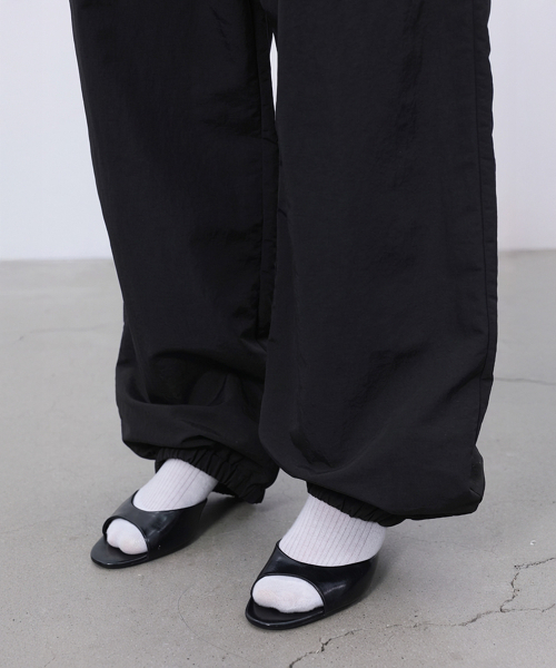 LCDC TM(エルシーディーシーティーエム)の「DOUBLE LAYERED PANTS (BLACK)(スウェットパンツ・レディース・その他・SMALL/MEDIUM)」の10枚目の写真