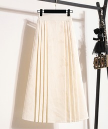 AMAJI（アマジ）の「サイドプリーツAラインスカート（スカート）」