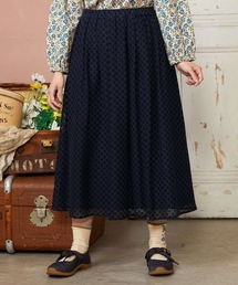 Jocomomola（ホコモモラ）の「Entrada 幾何学レースフレアスカート（スカート）」