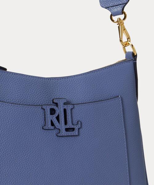 LAUREN RALPH LAUREN（ローレン ラルフ ローレン）の「ペブルド レザー ラージ Cameryn クロスボディ（ショルダーバッグ・レディース・ブルー・ONE）」の5枚目の写真