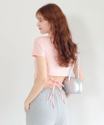 MARY QUANT（マリークワント）の「ウエストリボン プルオーバー（Tシャツ/カットソー）」