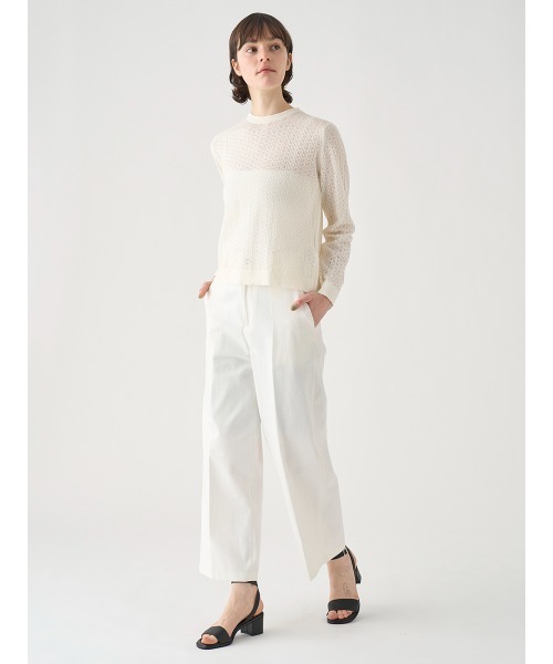 JOHN SMEDLEY(ジョンスメドレー)の「ノンフェードストレートデニムパンツ |FP174(デニムパンツ・レディース・ホワイト・1/2)」の5枚目の写真