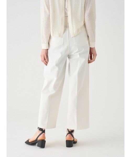 JOHN SMEDLEY(ジョンスメドレー)の「ノンフェードストレートデニムパンツ |FP174(デニムパンツ・レディース・ホワイト・1/2)」の2枚目の写真