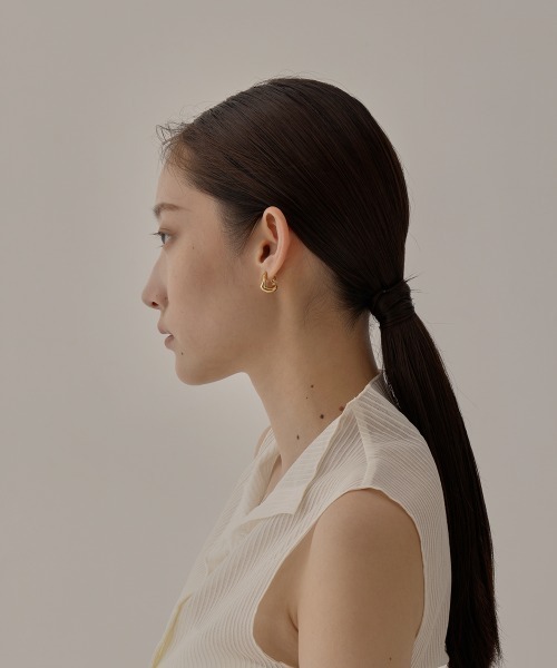 AFFECT(アフェクト)の「Impact “YUGAMI” Earring(イヤリング・レディース・シルバー/ゴールド・FREE)」の9枚目の写真