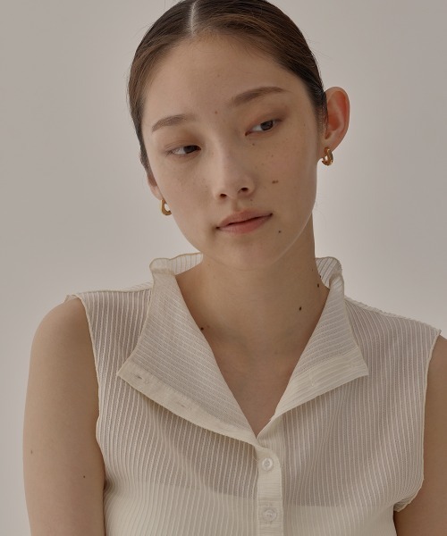 AFFECT(アフェクト)の「Impact “YUGAMI” Earring(イヤリング・レディース・シルバー/ゴールド・FREE)」の3枚目の写真
