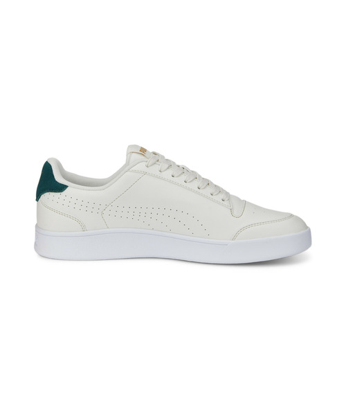 PUMA（プーマ）の「PUMA プーマ ユニセックス プーマ シャッフル パーフ スニーカー（スニーカー・メンズ・ホワイト×ブラック/グリーン系その他2・22.5cm/23.0cm/22.0cm/25.5cm/26.0cm/26.5cm/25.0cm/23.5cm/24.0cm/24.5cm/29.0cm/29.5cm/28.5cm/27.0cm/27.5cm/28.0cm）」の6枚目の写真