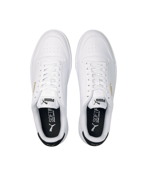 PUMA（プーマ）の「PUMA プーマ ユニセックス プーマ シャッフル パーフ スニーカー（スニーカー・メンズ・ホワイト×ブラック/グリーン系その他2・22.5cm/23.0cm/22.0cm/25.5cm/26.0cm/26.5cm/25.0cm/23.5cm/24.0cm/24.5cm/29.0cm/29.5cm/28.5cm/27.0cm/27.5cm/28.0cm）」の12枚目の写真