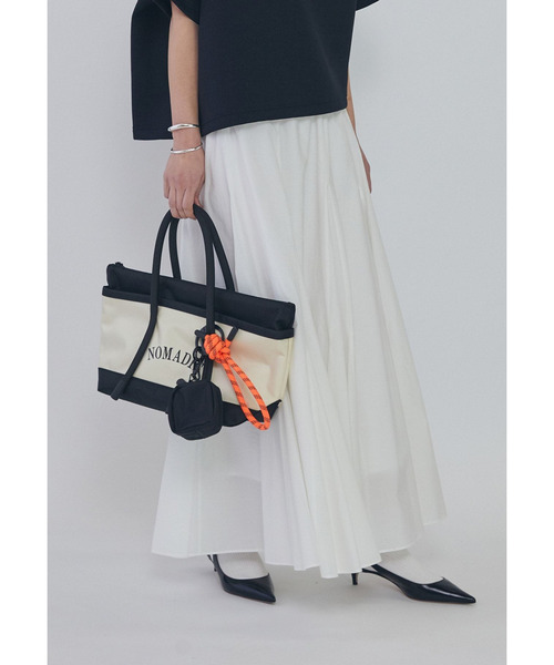 NOMADIS（ノマディス）の「＜NOMADIS (ノマディス)＞ 別注“CITYTREK＆KNOT/P”トートバッグ（ポーチ付き）（ショルダーバッグ・レディース・オフホワイト・FREE）」の4枚目の写真