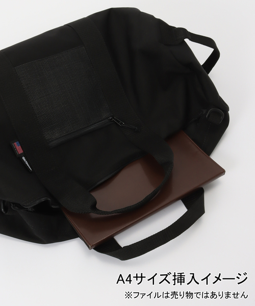 OUTDOOR PRODUCTS（アウトドアプロダクツ）の「OUTDOOR PRODUCTS USA ROLLBOSTON（ショルダーバッグ・レディース・ブラック・FREE）」の8枚目の写真