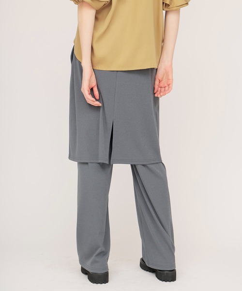 DRESSLAVE(ドレスレイブ)の「Sugar Rose / skirt pants(スカートパンツ)(その他パンツ・レディース・グレー・38)」の10枚目の写真