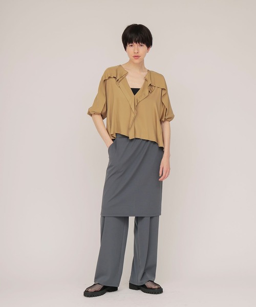 DRESSLAVE(ドレスレイブ)の「Sugar Rose / skirt pants(スカートパンツ)(その他パンツ・レディース・グレー・38)」の16枚目の写真