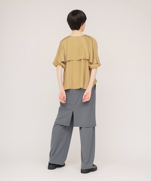 DRESSLAVE(ドレスレイブ)の「Sugar Rose / skirt pants(スカートパンツ)(その他パンツ・レディース・グレー・38)」の18枚目の写真