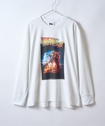 BRING（ブリング）の「Back to the Future III  Poster Logo ヘビーウェイトロングスリーブTシャツ【BRING ブリング】（Tシャツ/カットソー）」