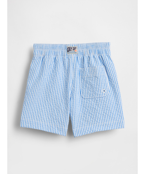 GAP(ギャップ)の「シアサッカー 水着 サーフトランクス (幼児・ベビー)(水着・キッズ・ブルー・80cm/90cm/100cm/70cm/95cm/105cm/110cm)」の2枚目の写真