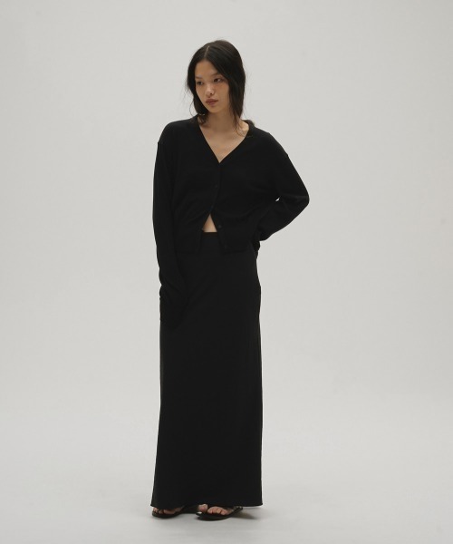 TODAYFUL（トゥデイフル）の「Silk Cotton Cardigan（カーディガン/ボレロ・レディース・ブラック/ライトグレー/ブルー系その他・FREE）」の13枚目の写真