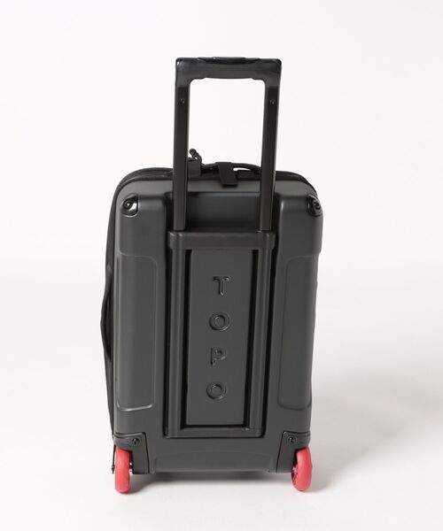 TOPO DESIGNS(トポデザインズ)の「3WAY【TOPO DESIGNS】GLOBAL TRAVEL BAG ROLLER(スーツケース/キャリーバッグ・レディース・ブラック・ONE SIZE)」の3枚目の写真