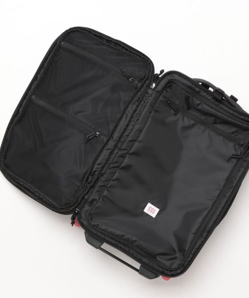 TOPO DESIGNS(トポデザインズ)の「3WAY【TOPO DESIGNS】GLOBAL TRAVEL BAG ROLLER(スーツケース/キャリーバッグ・レディース・ブラック・ONE SIZE)」の6枚目の写真