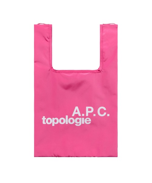 Topologie(トポロジー)の「MINI KONBINI A.P.C. TOPOLOGIE(エコバッグ/サブバッグ・レディース・ブラック/ピンク/オレンジ・ONE SIZE)」の1枚目の写真