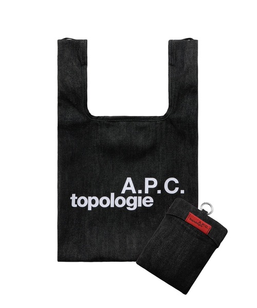 Topologie(トポロジー)の「MINI KONBINI A.P.C. TOPOLOGIE(エコバッグ/サブバッグ・レディース・ブラック/ピンク/オレンジ・ONE SIZE)」の4枚目の写真